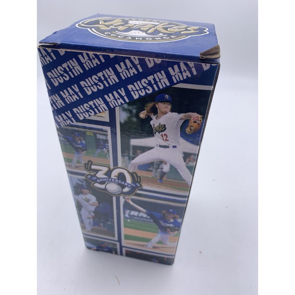 MLB Los Angeles Dodgers Dustin May Bobblehead Quakes Single A #36 - NEW in BOX
